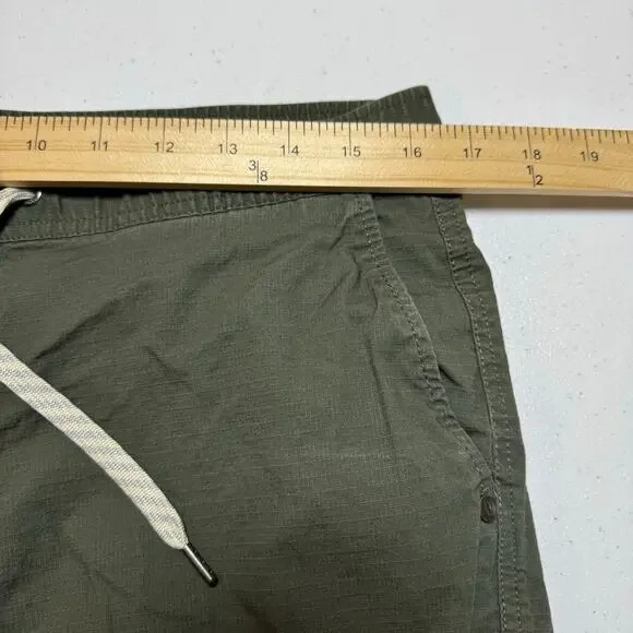 Vuori Women's Olive Wide Leg Pants - Picture 8 of 11